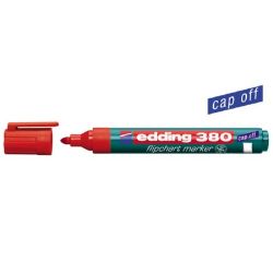 EDDING "380" 1,5-3 mm kúpos piros flipchart marker
