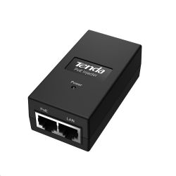 Tenda PoE15F 15W, 10/100Mbps fekete PoE injector