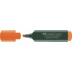FABER-CASTELL, "Textliner 48" 1-5 mm narancs szövegkiemelő