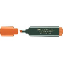 FABER-CASTELL, "Textliner 48" 1-5 mm narancs szövegkiemelő