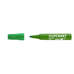 ICO "Artip 11" 1-3 mm kúpos zöld flipchart marker