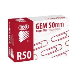 Ico 50mm réz gemkapocs (100 db/doboz)