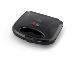 Esperanza TKT003, Raspberry, 750W, 2-szeletes, Hőszigetelt, Tapadásmentes, Fekete, Gofrisütő