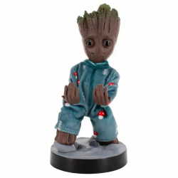 Toddler Groot in Pajamas Cable Guy, Telefon és Kontroller tartó figura