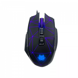 Tracer Space, GameZone, 7200 DPI, RGB világítás, Optikai, USB, Fekete, Vezetékes egér