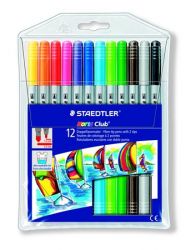 STAEDTLER "Noris Club" kétvégű kimosható Filctoll készlet