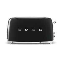 Smeg TSF02BLEU 6 4-szeletes 1500 W Fekete kenyérpirító