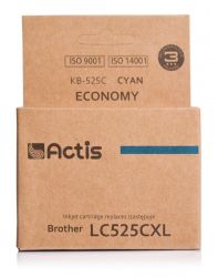 Actis KB-525C Brother 15 ml cián  kompatibilis tintapatron
