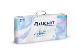 Lucart Soft 2 rétegű fehér toalettpapír (10 tekercs)