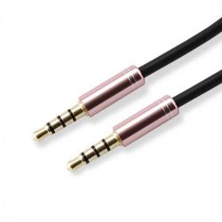 Sbox SX-534912 Jack (apa-apa) 1.5m, rózsaszín audio kábel