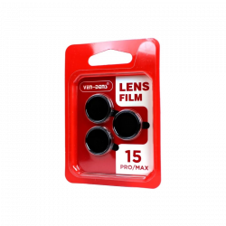 Ven-Dens LensProtector, Apple Iphone 15 Pro/15 Pro Max, Kamera lencse védőüveg