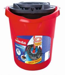 Vileda Super 10L fekete-piros felmosó vödör