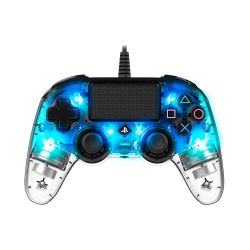 Bigben Nacon vezetékes halványkék / átlátszó PlayStation 4 kontroller