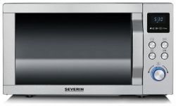 Severin MW 7776 25 L, 900 W, 10 fokozat Ezüst grillezős mikrohullámú sütő