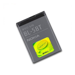 Nokia BL-5BT (Nokia 2600 Classic) 870mAh Li-ion akku, gyári, csomagolás nélkül