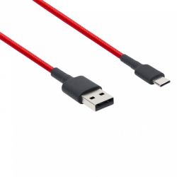 Xiaomi Mi Braided USB 2.0 - USB Type-C 100cm piros kábel