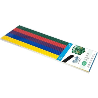 3Doodler CREATE FILAMENT PLA 5 COLORS PL-MIXNEW2 Polilaktánsav (PLA) Kék, Zöld, Lila, Vörös, Sárga 2 g