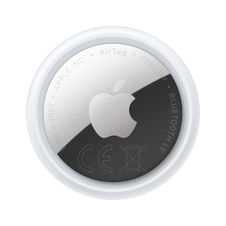 Apple AirTag locator, (2nd Gen), Bluetooth, Elemes, IP67 minősítés, Ezüst, Nyomkövető (4 darabos csomag)