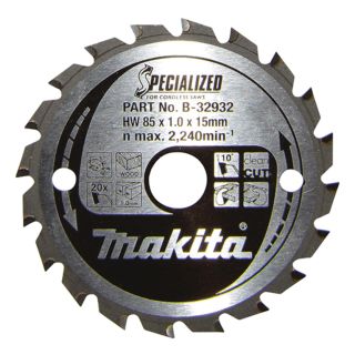 Makita Zubehör Werkzeug 8,5 cm 1 db Körfűrészlap