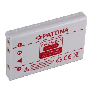Patona PT1037 Nikon EN-EL5 fényképezőgép akkumulátor 1000 mAh