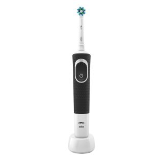 Braun Oral-B Vitality 100 CrossAction fekete-fehér vezeték nélküli elektromos fogkefe