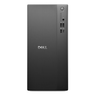 DELL ECT1250 Intel® Core™ i3 i3-14100 8 GB DDR5-SDRAM 512 GB SSD Ubuntu Linux Tower PC Fekete