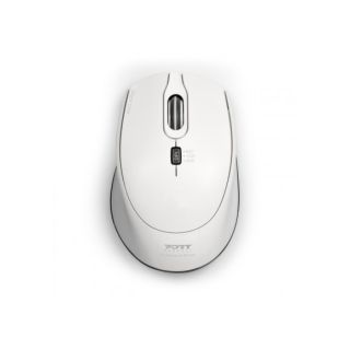 Port Designs 900714 RF + USB Type-C 1600 DPI fehér egér