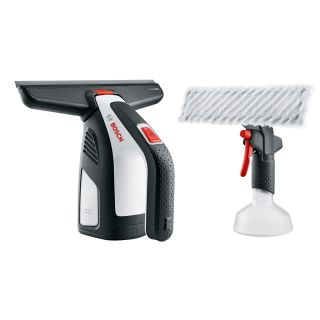 Bosch GlassVAC Solo Plus elektromos ablaktisztító 0,1 L Fekete, Fehér