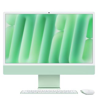 Apple iMac 24"4,5K Retina/M4 chip 10 magos CPU és GPU/24GB/512GB SSD/zöld All-in-One asztali számítógép