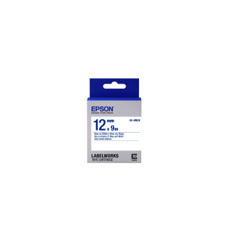 Epson Label Cartridge Standard LK-4WLN Blue/White 12mm (9m) címkéző szalag Fehéren kék