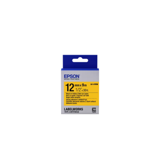 Epson LK-4YBW címkéző szalag Sárgán fekete