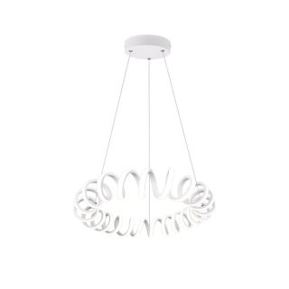 TRIO Curl függőlámpa Rugalmas rögzítés Integrált LED 33 W