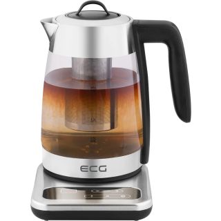 ECG RK 1891 INFUSO silber teafőző gép
