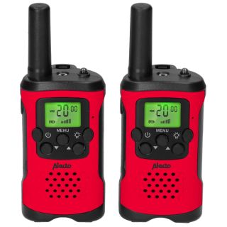 Alecto FR115RD kétirányú rádió/adóvevő 8 csatorna 446 MHz Fekete, Vörös