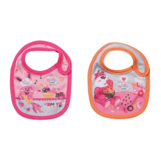 BABY born Bib 2 assorted Játékbaba partedli