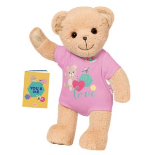 BABY born teddy bear, pink clothes