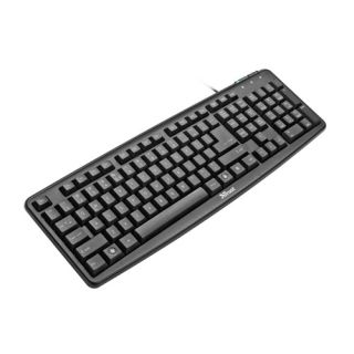 Trust ClassicLine billentyűzet Irodai USB Fekete