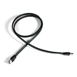 Thermaltake eSATA Cable 1.0m 1 M Fekete SATA kábel