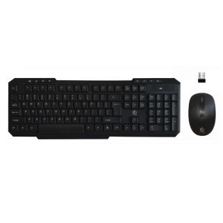 Rebeltec Vortex 800 DPI, 2,4 GHz, 10 m fekete vezeték nélküli billentyűzet + egér