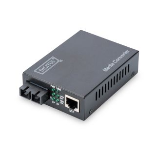 Digitus DN-82021-1 Belső 1310 nm Single-mode Fekete médiakonverter