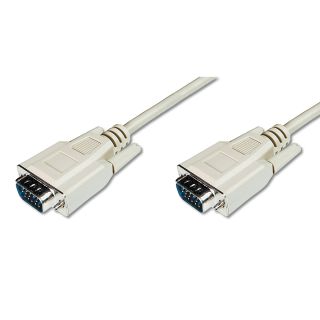 Digitus AK-310100-018-E 1,8 M VGA (D-Sub) Bézs VGA kábel