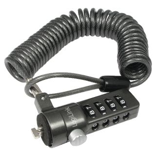 LogiLink NBS004 Fekete 1,8 M kábelzár