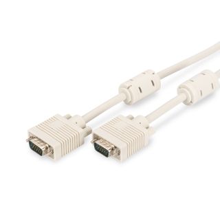 Digitus AK-310103-018-E 1,8 M VGA (D-Sub) Bézs VGA kábel