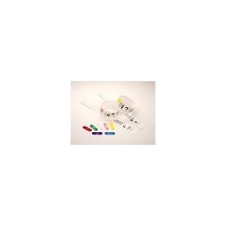 Zebra (97032-YELLOW) Clips for use with QuickClip Wristbands Sárga nyomtató címke