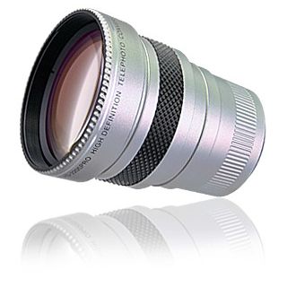 Raynox HD-2200PRO-LE lencse és szűrő Videókamera Telefotó objektív Fekete