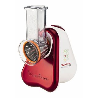 Moulinex DJ756G elektromos reszelő vagy spirálozó Vörös, Fehér