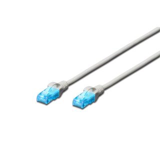 Digitus DK-1512-0025 Szürke 0,25 M Cat5e U/UTP (UTP) Hálózati kábel