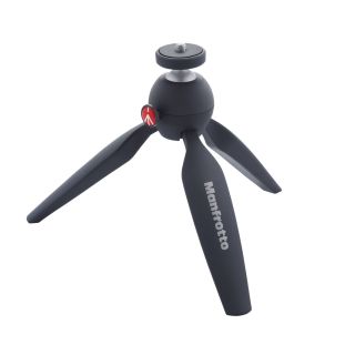 Manfrotto MTPIXI-B háromlábú fotóállvány Digitális/filmes kamerák 3 láb(ak) Fekete