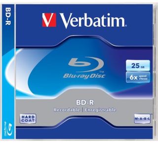 Verbatim 25GB, 6x, normál tok, BD-R BluRay lemez