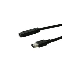 Goobay CAK IEEE 1394b 9P/6P 1.8m Fekete FireWire kábel